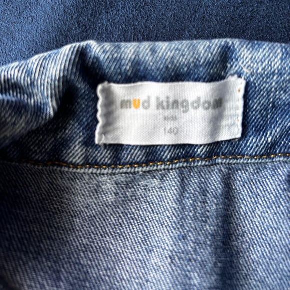 Mud kingdom Jean vest size 140 kids 8-10 - Picture 6 of 8